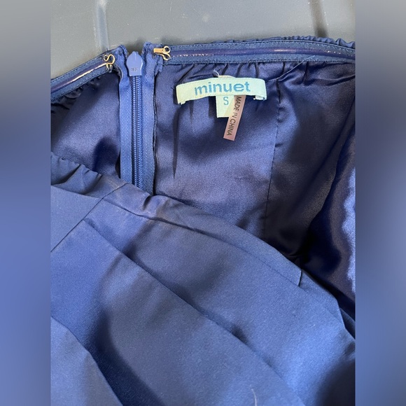 Minuet Royal Blue Dress, size S - Picture 7 of 7